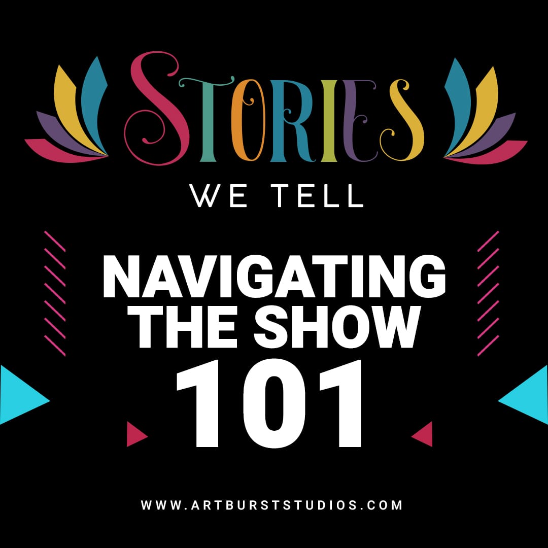 Navigating Stories We Tell - the Virtual Art Show from Artburst Studios