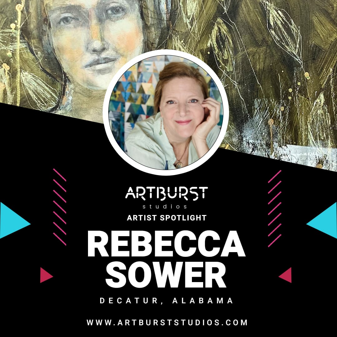 Layers of Meaning: Exploring Rebecca Sower's Mixed Media Art