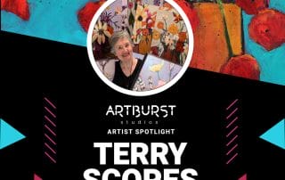 In Full Bloom: The Vibrant Art of Terry Scopes